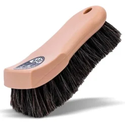 Brosse pour le cuir en crin de cheval