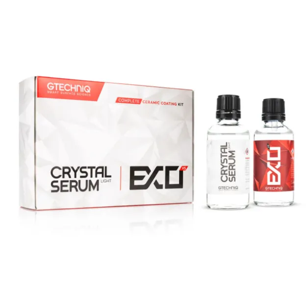 Ceramic Coating Kit Crystal Serum Light + Exo v5
