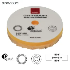 D-A Medium Wool Polishing Pad
