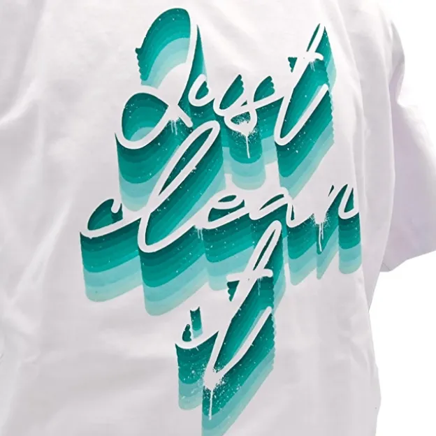 GreenX T-Shirt White "Just clean it"