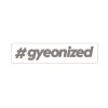 GYEON "gyeonized" Sticker Silver
