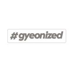 GYEON "gyeonized" Sticker Silver