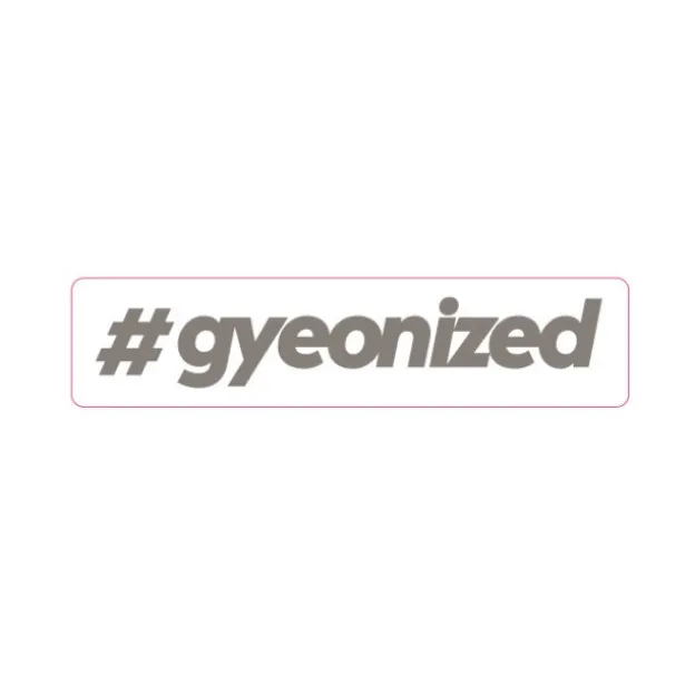 GYEON "gyeonized" Sticker Silver