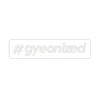 GYEON "gyeonized" Sticker White