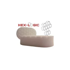 Hex Logic White "Polishing" Hand Applicator Pad