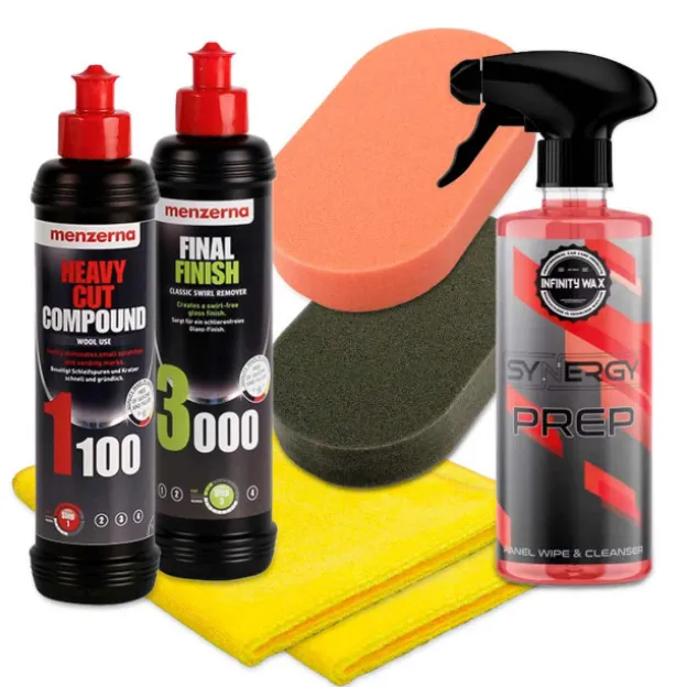 Kit de polissage manuel complet Menzerna