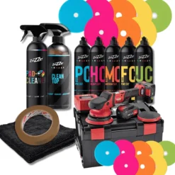 kit polissage FLEX Deluxe Polisseuse orbitale sans fil XFE 15 150 18.0-EC