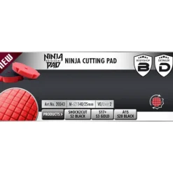 Ninja Cutting Pad Red 140/25mm