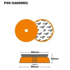 Orange Sandwich Pad Medium