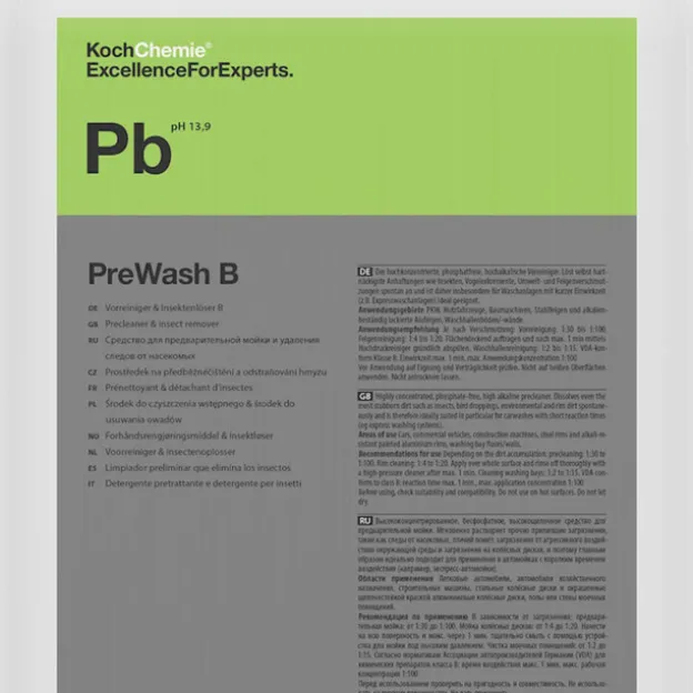 PreWash B - Prélavage Démoustiquant