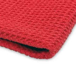 Red Apple Waffle Microfiber 40x40cm