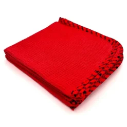 Red Apple Waffle Microfiber 40x40cm