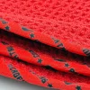 Red Apple Waffle Microfiber 60x40cm