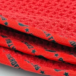 Red Apple Waffle Microfiber 60x40cm