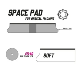 Space Pad White - Soft