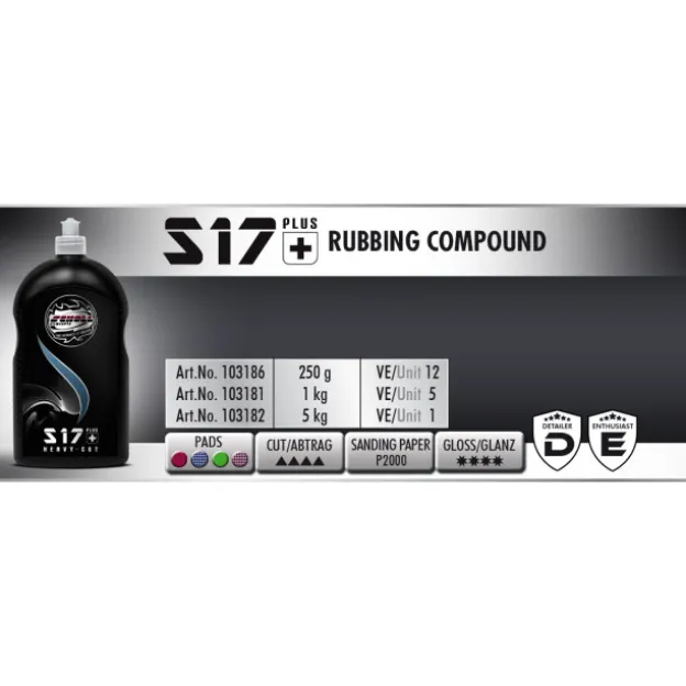 S17+ Rubbing Compound