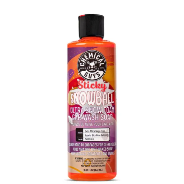 Sticky Snowball Ultra Snow Foam Car Wash