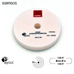 UltraFine polishing foam pads for rotary