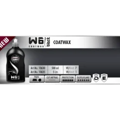W6 Black Coatwax 500ml