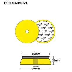 Yellow Sandwich Pad Finishing